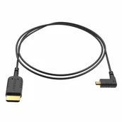 Kable - 8sinn Kabel eXtraThin Micro HDMI to HDMI 40 cm kątowy - miniaturka - grafika 1