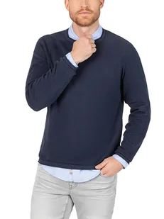 Timezone Sweter w kolorze granatowym - Swetry męskie - miniaturka - grafika 1