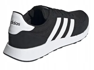 Adidas Run 60 FZ0961 Racer klasyczne Czarne 42 2/3 - Buty sportowe męskie - miniaturka - grafika 1