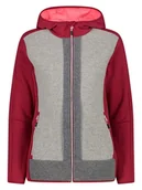 Kurtki i kamizelki sportowe damskie - CMP Kurtka funkcyjna w kolorze czerwono-szarym - miniaturka - grafika 1