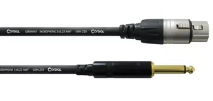 Cordial przewód mikrofonowy nowy Fair Line CCM 5 FP, 5,0 m XLR Female/Jack Mono CCM5FP - Kable - miniaturka - grafika 1