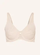 Biustonosze - Triumph Biustonosz Typu Minimizer Wild Rose Sensation beige - miniaturka - grafika 1