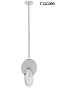 Lampy sufitowe - MOOSEE lampa wisząca DISCO srebrna - miniaturka - grafika 1