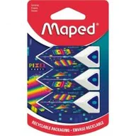 Przybory szkolne - Maped Gumka Pixel Pyramid 3 szt. - miniaturka - grafika 1