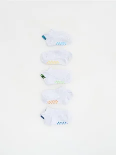 Reserved - Skarpetki z bawełną 5 pack - jasnoszary - Skarpetki dla dzieci - miniaturka - grafika 1