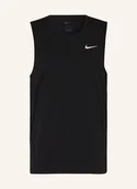 Koszulki i topy damskie - Nike Tank Top Dri-Fit Hyverse schwarz - miniaturka - grafika 1