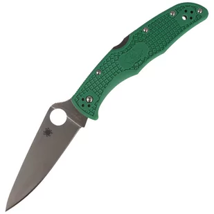 Spyderco Inc. Nóż Endura 4 Full Flat Green FRN Plain (C10FPGR) - Noże - miniaturka - grafika 1