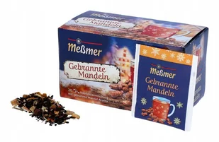 ﻿Herbata Świąteczna Zimowa MESSMER Prażone Migdały 20 torebek 40 g DE - Herbata - miniaturka - grafika 1