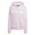 adidas Damska bluza z kapturem Essentials Linear, Przezroczysty różowy/biały, XXS