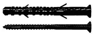 Kołek fi 10x100mm z długą płaszczyzną podziału z wkrętem stożkowym KDS-10100 /25szt./ - Kołki - miniaturka - grafika 1