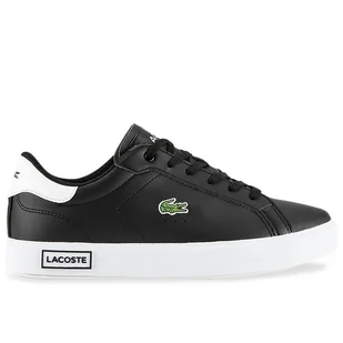 Buty Lacoste Powercourt 741SUJ0014-312 - czarne - Trampki damskie - miniaturka - grafika 1