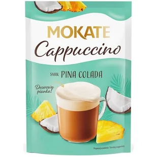 Kawa Cappuccino MOKATE o smaku Pina Colada 40 g - Kawa - miniaturka - grafika 1