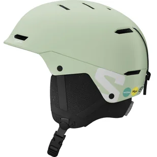 Salomon Husk Jr MIPS, kask narciarski, junior, jasnozielony - Kaski narciarskie - miniaturka - grafika 1
