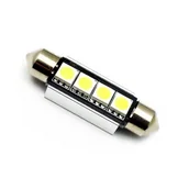 Żarówki samochodowe - C10W, C21W Żarówka Led Sv8.5 12V Canbus 42Mm Biała Ciepła 90Lm Motoledy - miniaturka - grafika 1
