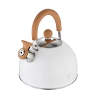 Czajniki na gaz - CZAJNIK STALOWY Z GWIZDKIEM 2,3L BERGNER BG-37304 NATURALLY - miniaturka - grafika 1