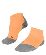 Skarpetki damskie - FALKE Kobiety Skarpety do biegania RU5 Race Short W SSO Oddychający I Szybkoschnący przeciw pęcherzom 1 Para, Pomarańczowy (Cantaloupe 8155), 37-38 - miniaturka - grafika 1