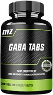 Suplementy diety - MZ-STORE GABA KWAS GAMMA-AMINOMASŁOWY 200 TABLETEK - miniaturka - grafika 1