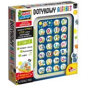 Zabawki interaktywne dla dzieci - Lisciani Montessori Elektroniczny dotykowy alfabet 80212 304-PL80212 - miniaturka - grafika 1