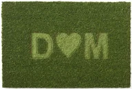 Wycieraczki - Wycieraczka Kokosowa Dom 12X400X600 Zielona - miniaturka - grafika 1