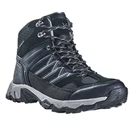 Buty trekkingowe męskie - Black Crevice Męskie buty trekkingowe High, wodoodporne, czarne, rozmiar 41 - miniaturka - grafika 1