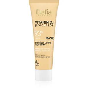 Delia VITAMIN D3 PRECURSOR SILNIE LIFTINGUJĄCA MASKA NAPINAJĄCA 50ML - Maseczki do twarzy - miniaturka - grafika 1