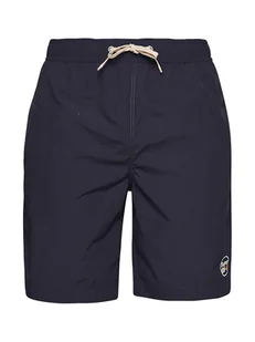 Superdry Szorty kąpielowe w kolorze granatowym - Kąpielówki męskie - miniaturka - grafika 1