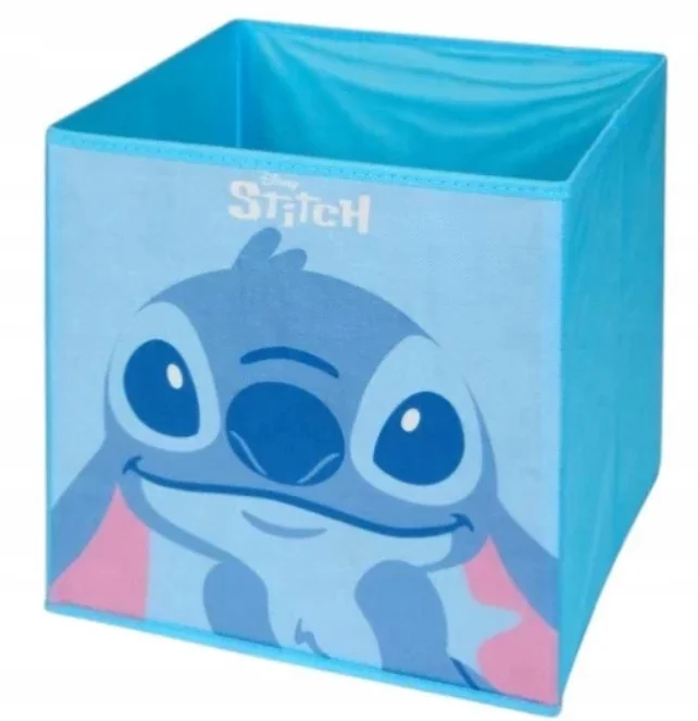 Pojemnik pudełko Lilo & STITCH na zabawki kosz stich NIEBIESKI blue