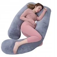 Poduszki do karmienia - Poduszka ciążowa w kształcie litery U – komfort na najwyższym poziomie - miniaturka - grafika 1