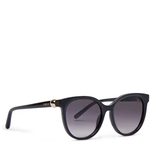 Okulary przeciwsłoneczne Furla Sunglasses WD00149-A.0116-O6000-4-401-20-CN-D Czarny - Okulary przeciwsłoneczne - miniaturka - grafika 1
