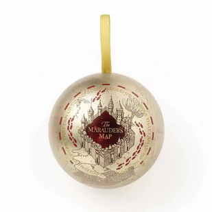 BOŻE NARODZENIE HARRY POTTER BALL Z PREZENTEM W SZPLE HARRY'EGO POTTERA - Bombki - miniaturka - grafika 1