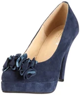 Czółenka - Andrea Conti Damskie czółenka 0592282, niebieski - Niebieski granatowy - 41 EU - miniaturka - grafika 1