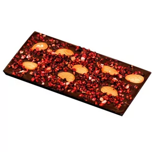 M.Pelczar Chocolatier Gorzka czekolada z migdałami i jeżyną 2576-uniw - Czekolada - miniaturka - grafika 2