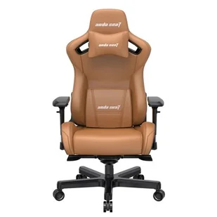 Anda Seat Kaiser 2 XL Gamingowy do 200kg Skóra ECO Brązowy - Fotele gamingowe - miniaturka - grafika 1