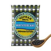 Galaretki - Grzanki o smaku czarnego kawioru Zhigulyovskiye, 50 g - miniaturka - grafika 1
