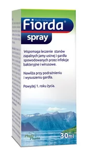 PhytoPharm Fiorda spray 30 ml - Przeziębienie i grypa - miniaturka - grafika 1