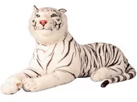 Maskotki i pluszaki - Tygrys Śnieżnobiały Kot Duża Przytulanka 100+55Cm - miniaturka - grafika 1