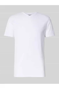 T-shirt o kroju regular fit z mieszanki bawełny model NEWPIMA - Selected Homme - Koszulki męskie - miniaturka - grafika 1