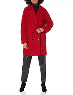 Płaszcze damskie - Desigual płaszcz damski, czerwony, XL - grafika 1