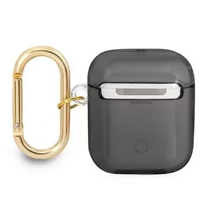 Guess  GUA2HHTSK AirPods cover czarny/black Strap Collection - Akcesoria do słuchawek - miniaturka - grafika 2