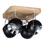 Lampy sufitowe - Spotlight Ball Wood Sufitowa Spot-Light 5133474 Drewno Dębowe/Metal - miniaturka - grafika 1