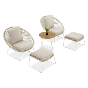 Zestaw Mebli Wypoczynkowych Do Ogrodu Amanti Duo Light Beige - Furrore - Meble ogrodowe Zestaw Mebli Wypoczynkowych Do Ogrodu Amanti Duo Light Beige - Furrore - Meble ogrodowe - miniaturka - grafika 1