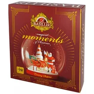 Herbata - Basilur, Evening Surprise, Czarna I Zielona Herbata Cejlońska, Saszetki, Świąteczna, 75 g - miniaturka - grafika 1