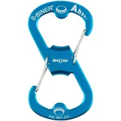 Sprzęt wspinaczkowy - Nite Ize Karabińczyk S-binner Niebieski - miniaturka - grafika 1