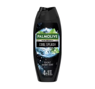 Palmolive żel pod prysznic Men Intense Cool Splash 500ml do ciała, włosów, twarzy i brody - Żele pod prysznic dla mężczyzn - miniaturka - grafika 1