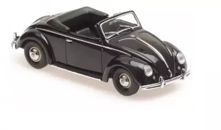 Minichamps Vw Hebmuller Cabriolet 1950 Black 1:43 940052130
