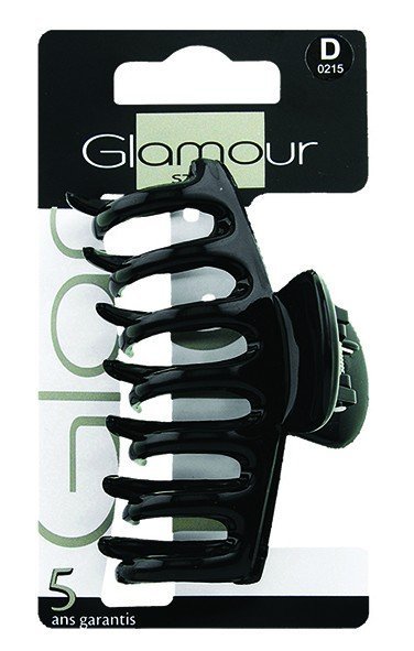 Inter-Vion Glamour Klamra do Włosów Czarna