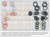 Inne mocowania - Yato Podkładki Do Korków Spustowych 120Szt. - miniaturka - grafika 1