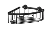 Półki łazienkowe - TESA ALUXX BLACK Aluminium Do zawieszenia na ścianę Koszyk prysznicowy - miniaturka - grafika 1