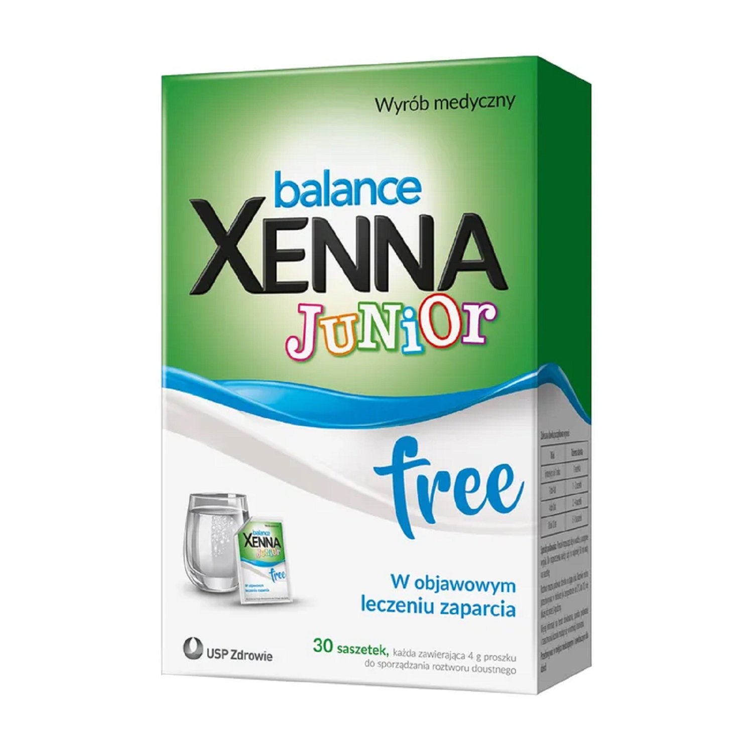 Xenna Balance Junior Free Proszek do sporządzania roztworu doustnego, 30 sasz.