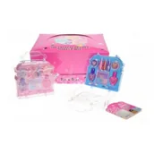 Zabawy w naśladowanie dorosłych - Zestaw piękności lakier, błyszczyk, cienie J-1054 Maksik - miniaturka - grafika 1